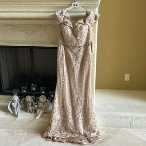 Marsoni by Colors Gold dress with detail